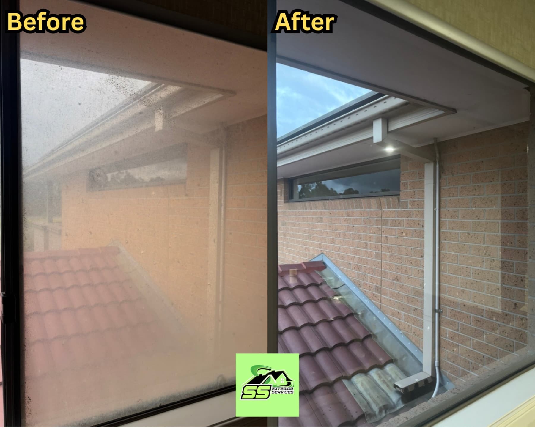 Basic window cleaning by SS Exterior Services in Kilmore and Mitchell Shire
