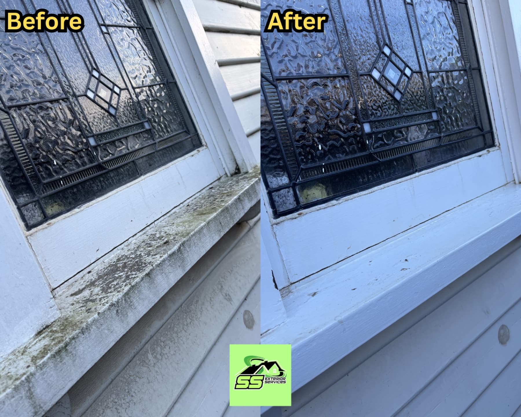 Delicate surface softwashing by SS Exterior Services in Kilmore and Mitchell Shire